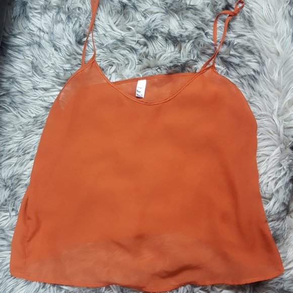 Chiffon American Apparrel Cami - Size M - Picture 3 of 4
